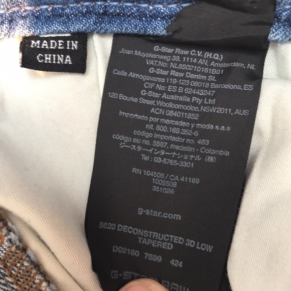 G STAR RAW men Jeans - Picture 10 of 14